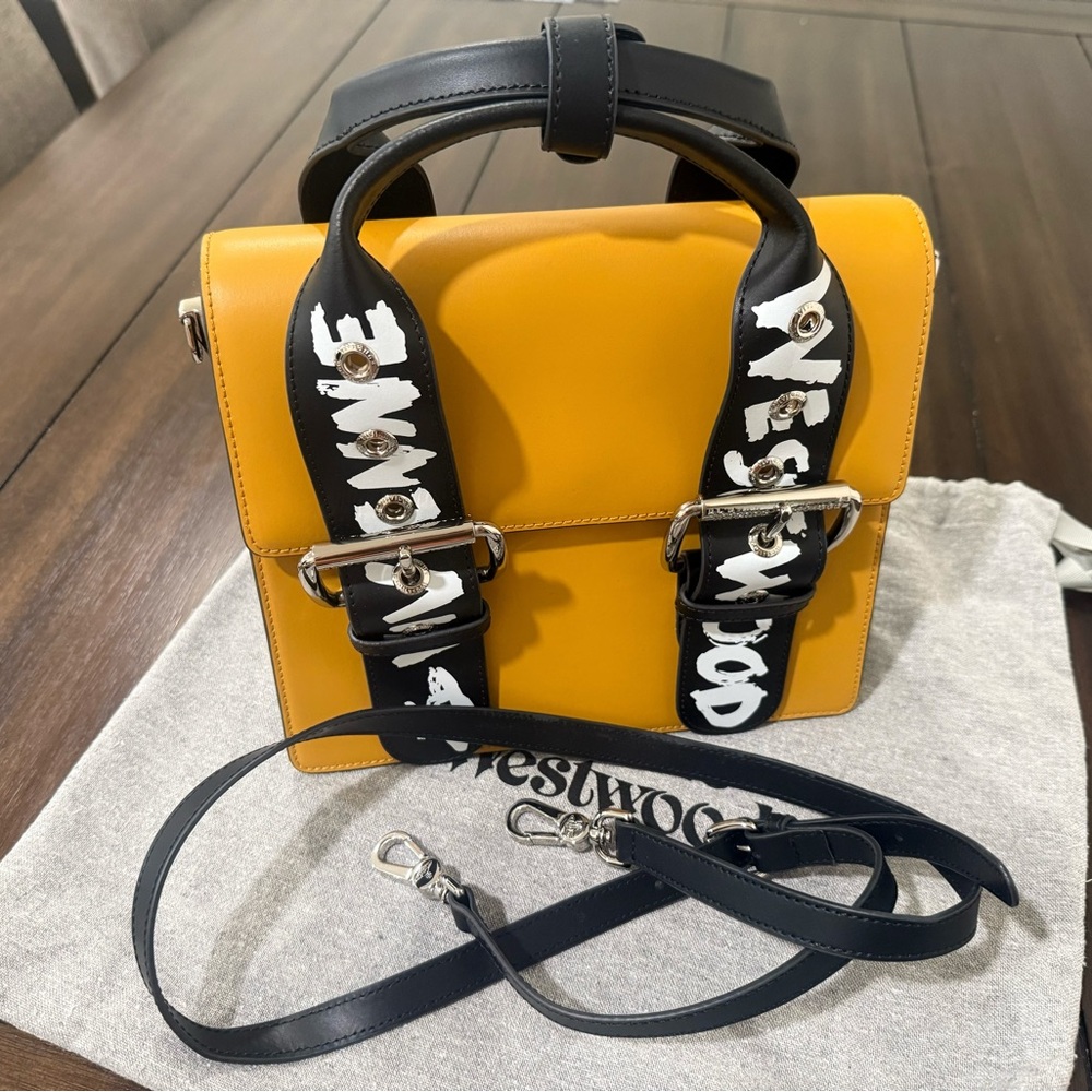 Vivienne Westwood Alex Buckle Handbag-Graffiti Strap